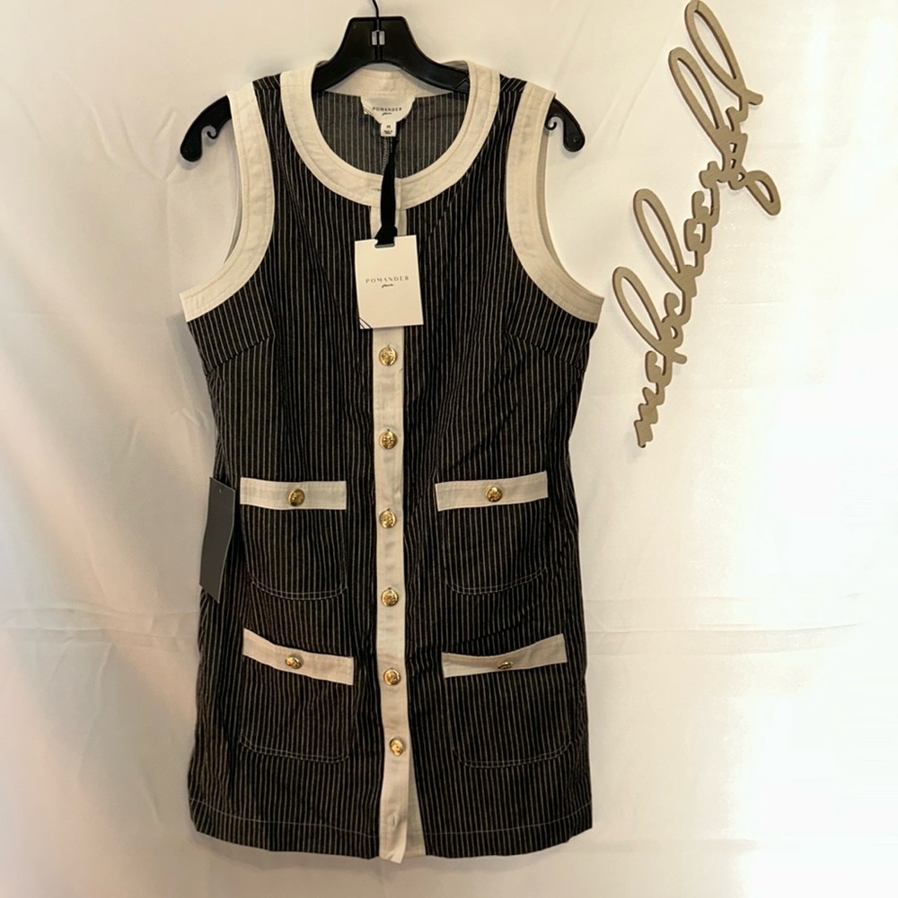 POMANDER PLACE

Black Stripe Voileta Dress - Picture 6 of 11